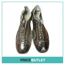 Volley Cuir - Golden Shimmer Lace Up Shoes - Size 46 - BRAND NEW WITH TAGS