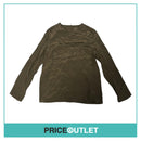 JJSLEE - Black Padded Collar Top - Size 12 - BRAND NEW WITH TAGS