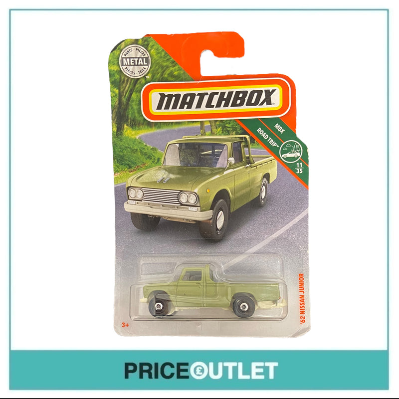 Matchbox - '62 Nissan Junior (Green) - Damaged Box