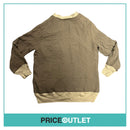 Clu - Grey Cardigan with Light Grey Ribbing - Size XS - BRAND NEW WITH TAGS