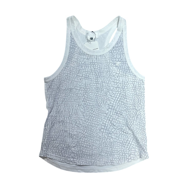 Comme des Garçons Ganryu - Mens Grey and White Tank Top - Size S - BRAND NEW WITH TAGS