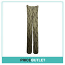 Toga - Green and Black Zebra Print Tights - Size OS - BRAND NEW