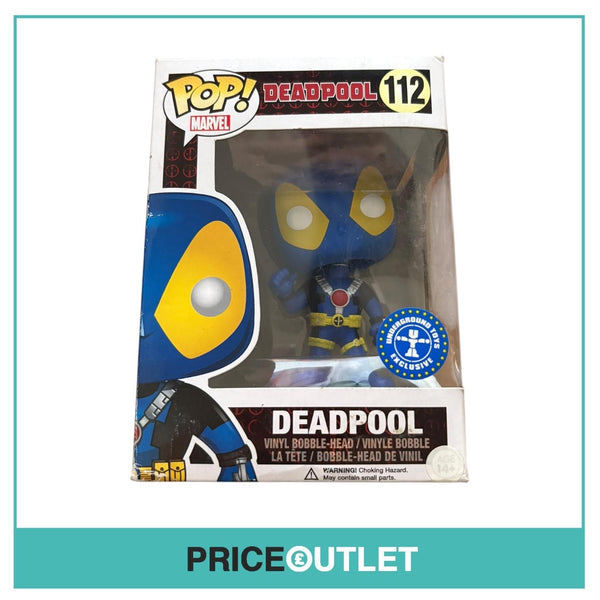 Funko - Blue Deadpool #112 - Underground Toys Exclusive (Damaged)