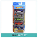 Hot Wheels - 50th Track Stars 5-Car Pack - Damaged Box