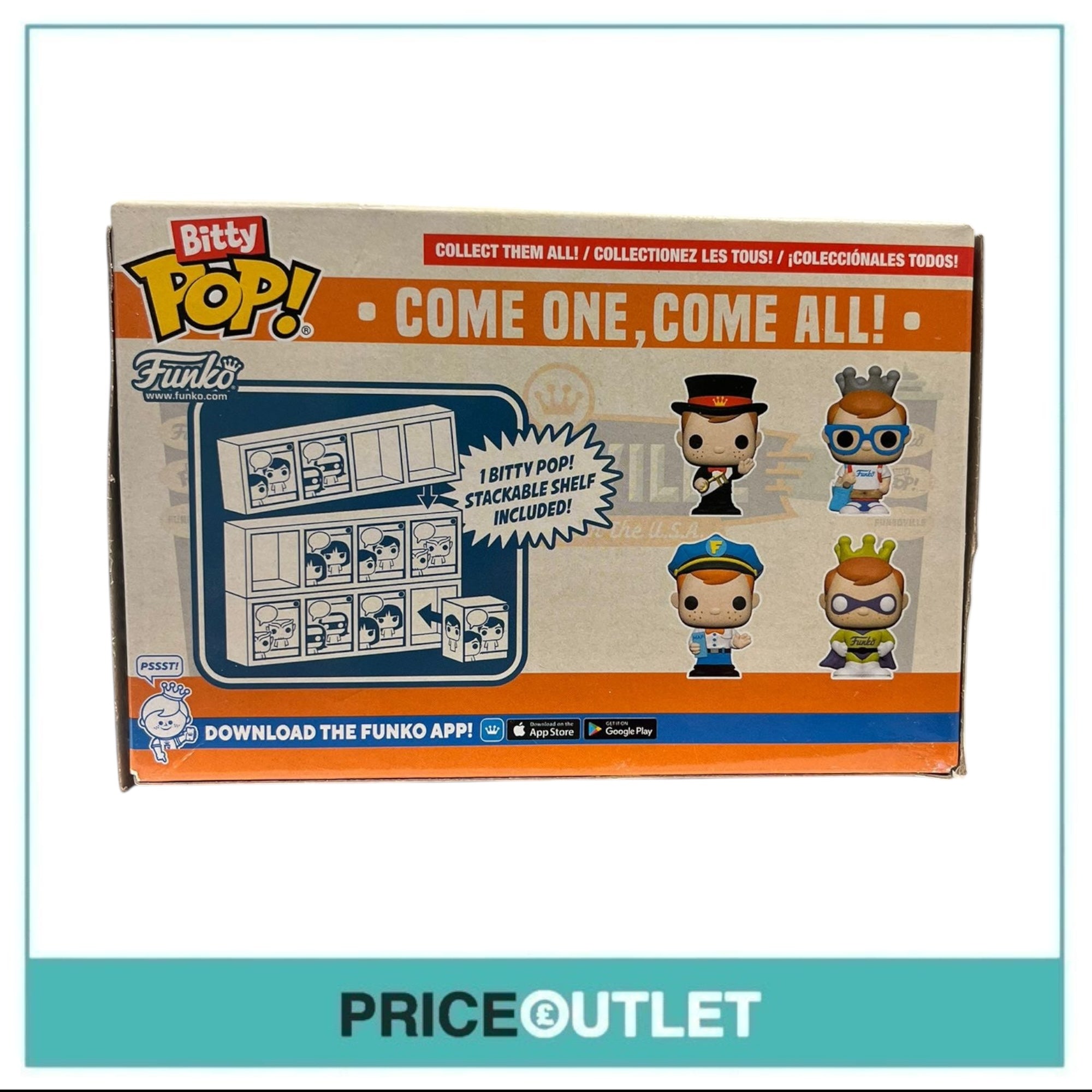 Funko - 2023 Funkoville Freddy Funko Bitty Pops 4-Pack (Slightly Damaged)