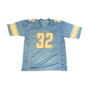 D’Andre Swift - Detroit Lions Signed Jersey in Blue & White - Size XL - JSA Certified