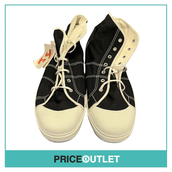 Superga - Black and White High Top Trainers - Size 9 1/2 - BRAND NEW WITH TAGS