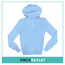 Comme des Garçons - Crystal Journey Ladies Light Blue Knit Hoodie with DSM Embellishment - Size S - BRAND NEW WITH TAGS