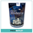 Hot Wheels Real Riders - 1963 Corvette Limited Edition (White) - Damaged Box