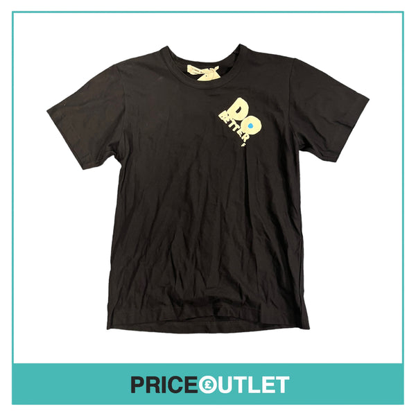 Comme des Garçons - Ladies Navy ‘Do Better’ T-Shirt - Size S - BRAND NEW WITH TAGS