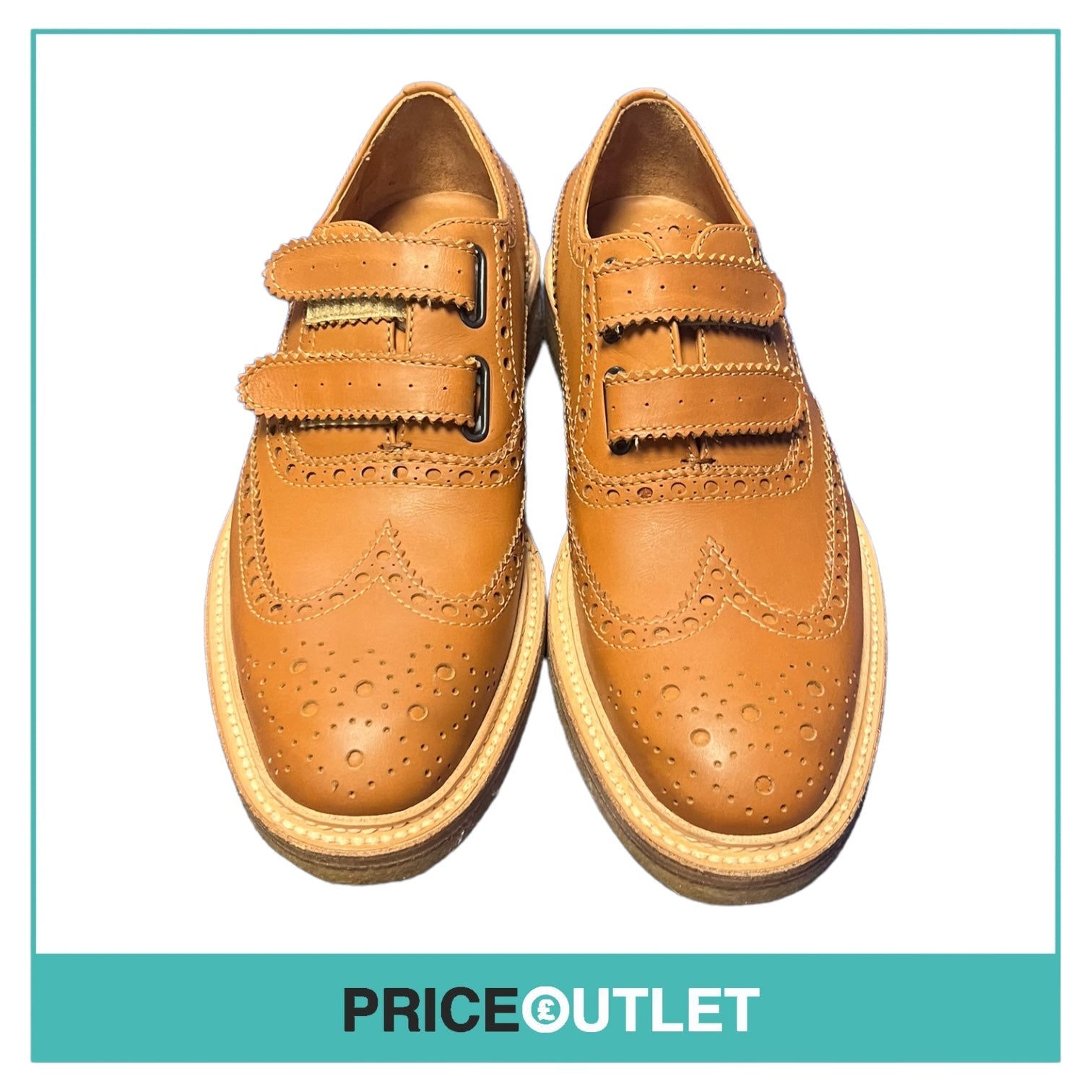 Weber Hodel Feder - Tan Leather Brogues - Size 40 - BRAND NEW