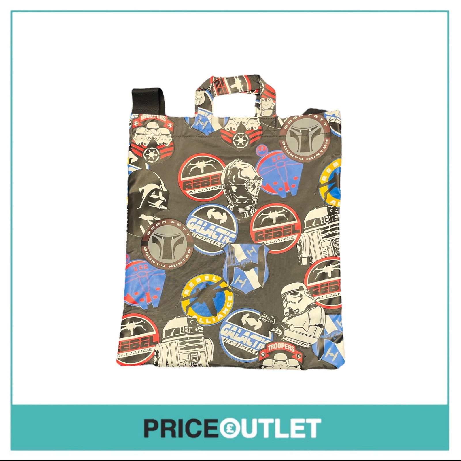 Comme des Garçons x Star Wars - Grey Tote Bag - Size OS - BRAND NEW WITH TAGS