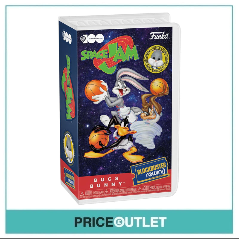 Funko Blockbuster Rewind - Space Jam Bugs Bunny Figure