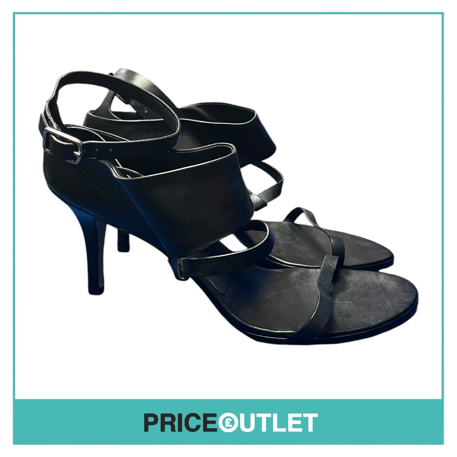 Alexander Wang - Black Strappy Heels - Size 41 - BRAND NEW