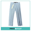 Uniform Experiment - Blue Check Low Waist Trousers - Size 3 - BRAND NEW WITH TAGS