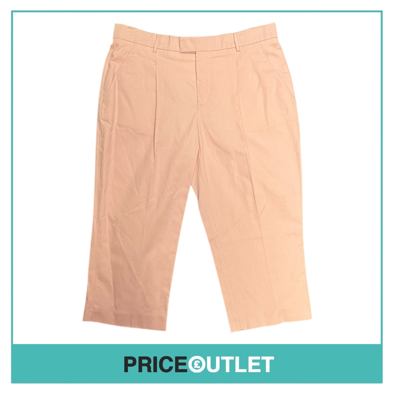 Giambattista Valli - Cropped Pink Trousers - Size 30/44 - BRAND NEW