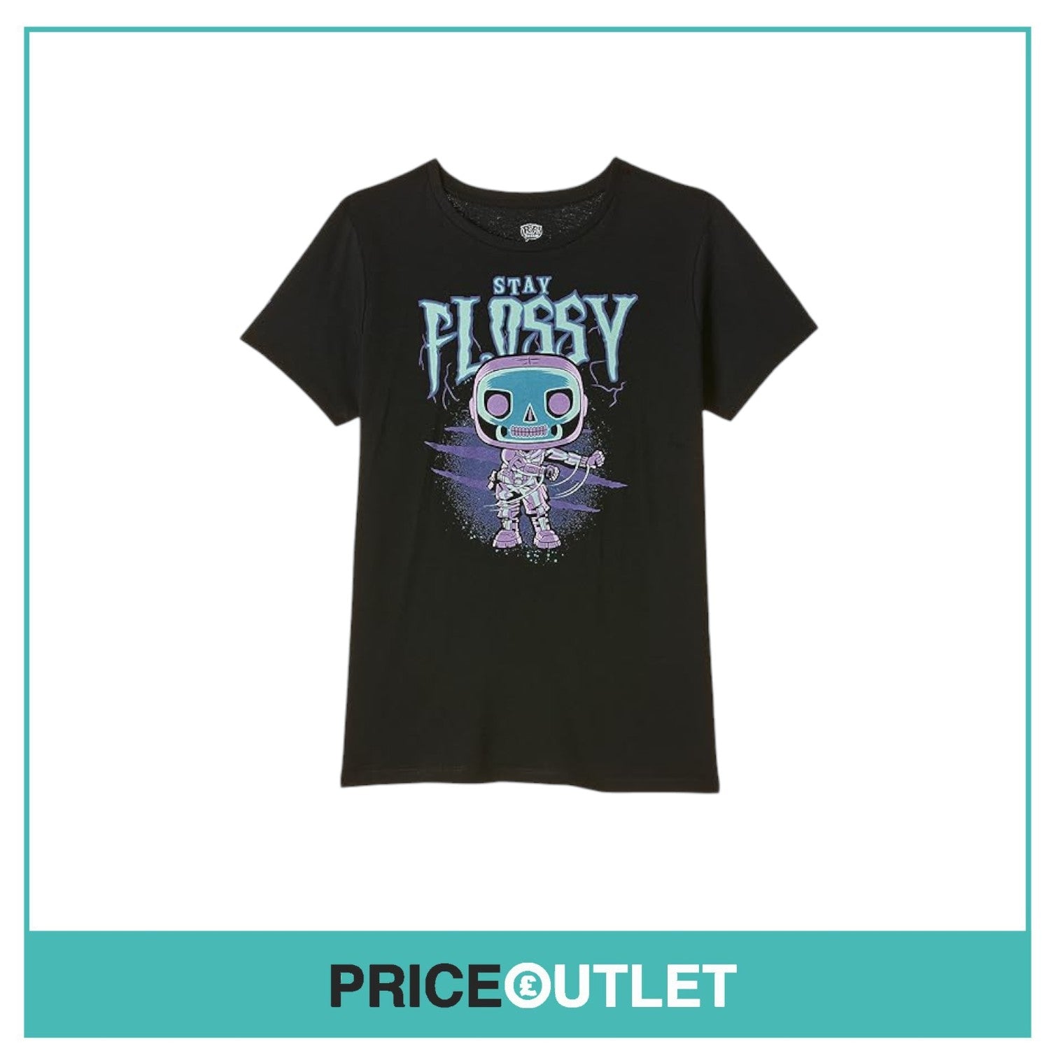 Funko - Fortnite Pocket Pop! & Tee Box Skull Trooper