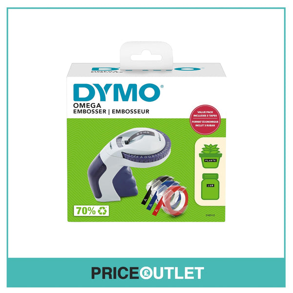 DYMO Embossing Label Maker with 3 Label Tapes