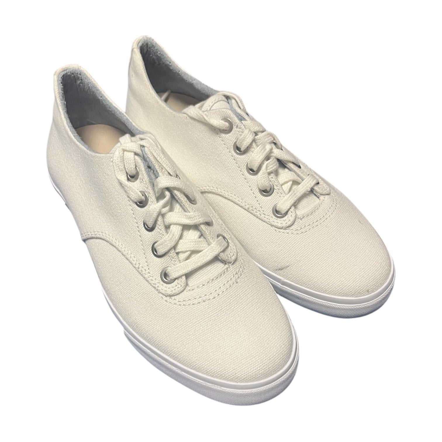 Seavees - Womens White Canvas Trainers - Size 6 - BRAND NEW