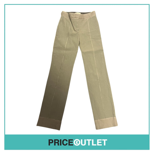 Rochas - Dark Grey Straight Leg Trousers - Size 38 - BRAND NEW WITH TAGS