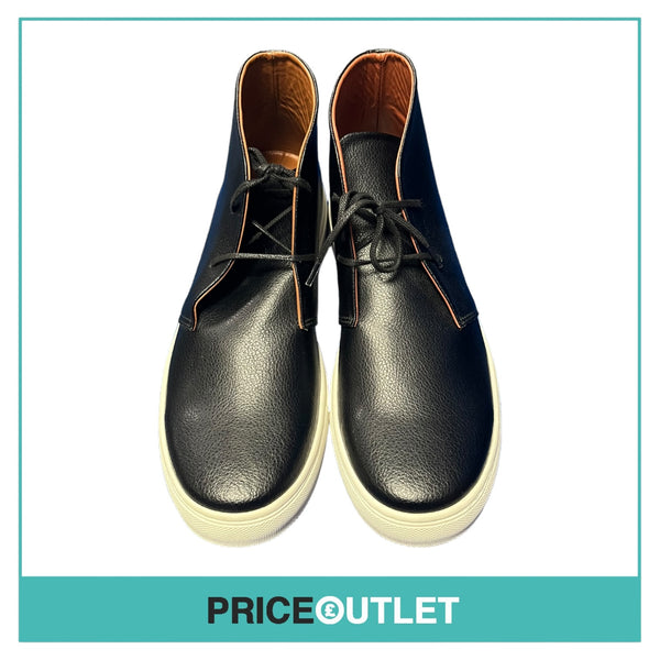 Comme des Garçons Junya Watanabe Man - Black Leather High Top Shoes - Size S - BRAND NEW WITH TAGS