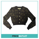 Julien David - Navy Cropped Knit Cardigan - Size S - BRAND NEW WITH TAGS