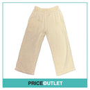Comme des Garçons - White Flower Textured Cropped Trousers - Size S - BRAND NEW WITH TAGS