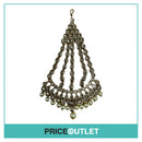 Dhiral's Creations - Gold Necklace, Bracelet/Ring and Headpiece Jewellery Set - BRAND NEW IN BAG