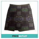 Sacai Luck - Navy Aztec Skirt - Size 3 - BRAND NEW WITH TAGS