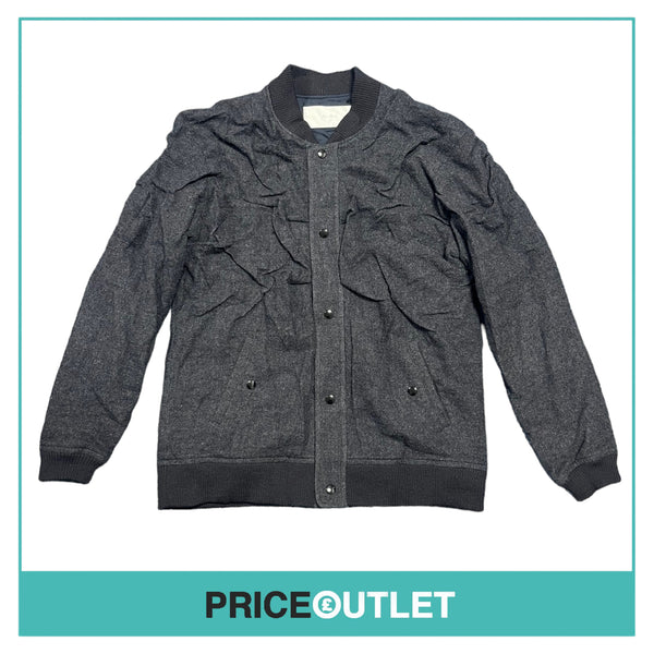 Julien David - Dark Grey Wool Jacket - Size M - BRAND NEW WITH TAGS