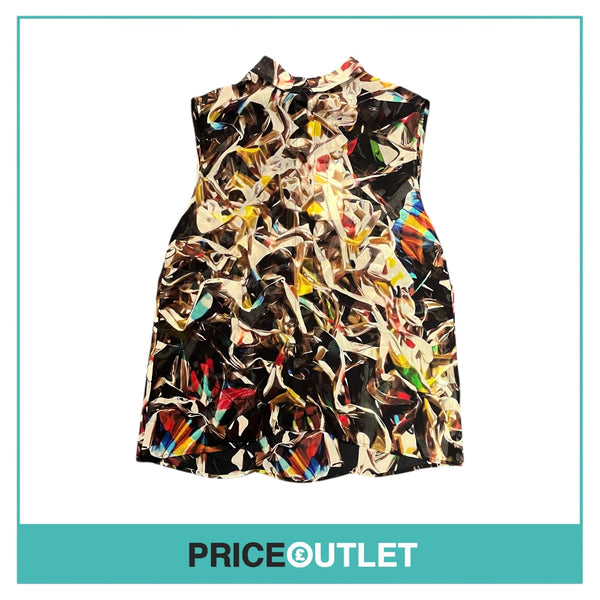 Mary Katrantzou - Ladies Mulitcoloured Sleeveless Shirt - Size 12 - BRAND NEW WITH TAGS