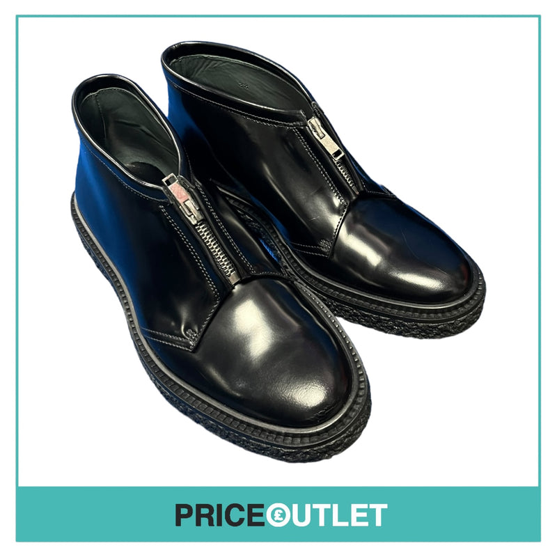 Adieu - Black Zip Ankle Boots - Size 38.5 - BRAND NEW WITH TAGS