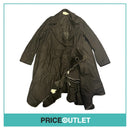 David Szeto - Black Felt Asymmetric Coat - Size 38 - BRAND NEW WITH TAGS