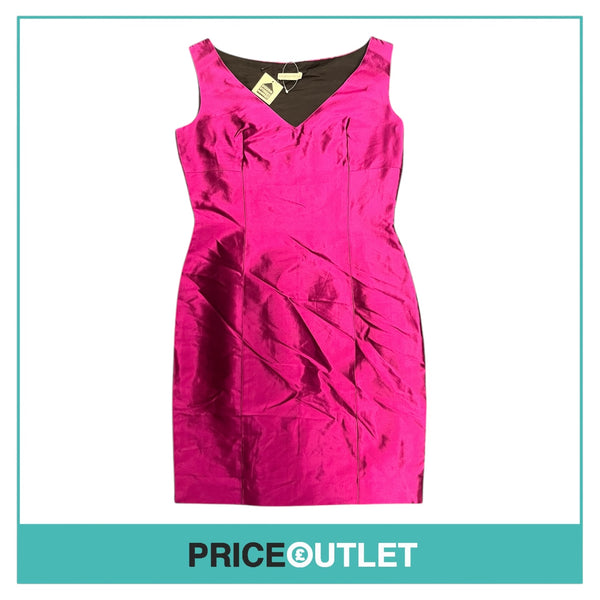 Barbara Tfank - Fuchsia Fitted Dress - Size 8 - BRAND NEW WITH TAGS