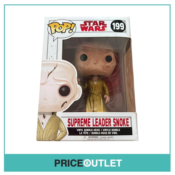 Funko - Star Wars - Supreme Leader Snoke #199 (Slightly Damaged)