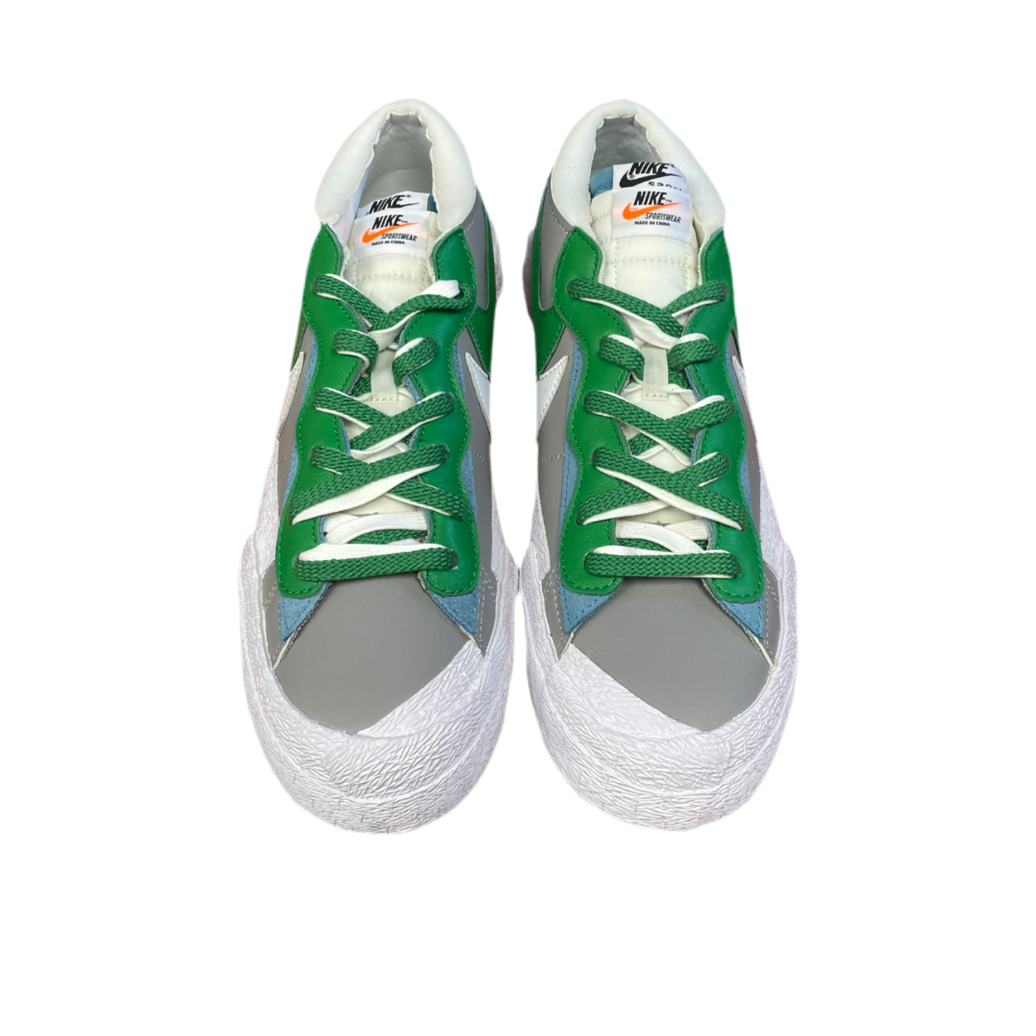 Nike - Sacai x Nike Blazer Low 'Classic Green' - UK 9.5