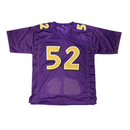 Ray Lewis - 52 Ravens Signed Jersey - Size XL - JSA Certified