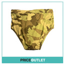 The White Briefs - Green Camo Print Briefs - Size XS - BRAND NEW WITH TAGS