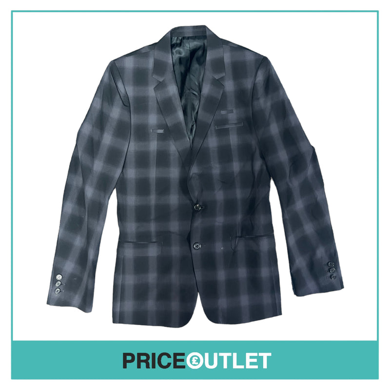 Undercover - Grey and Black Check Blazer - Size 3 - BRAND NEW WITH TAGS