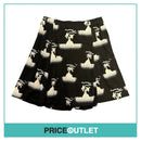 Julien David - Black and White Palm Tree Print Skirt - Size M - BRAND NEW WITH TAGS