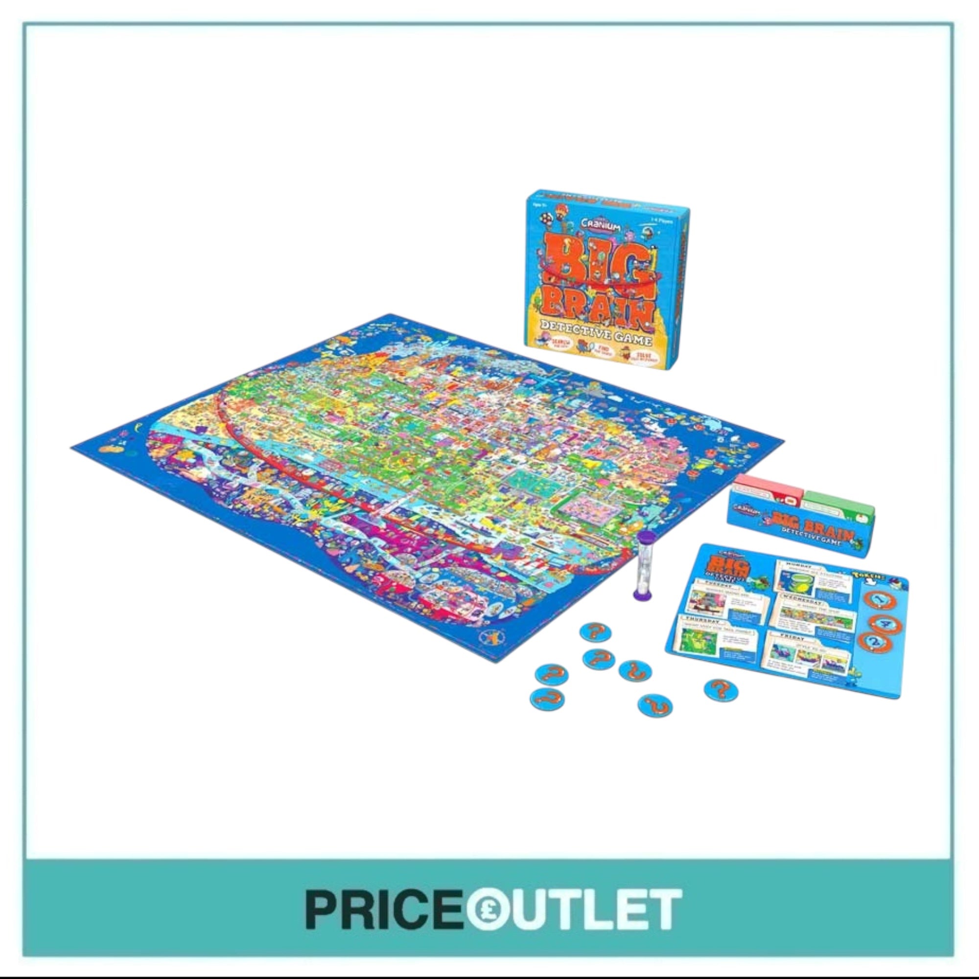 Funko - Cranium Big Brain Detective Game