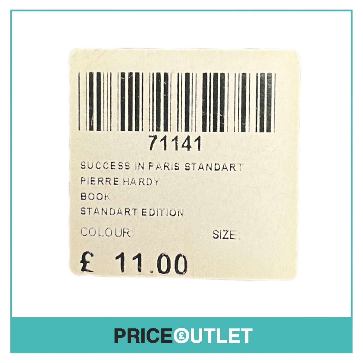 Success is a job in Paris by Pierre Hardy - BRAND NEW SEALED