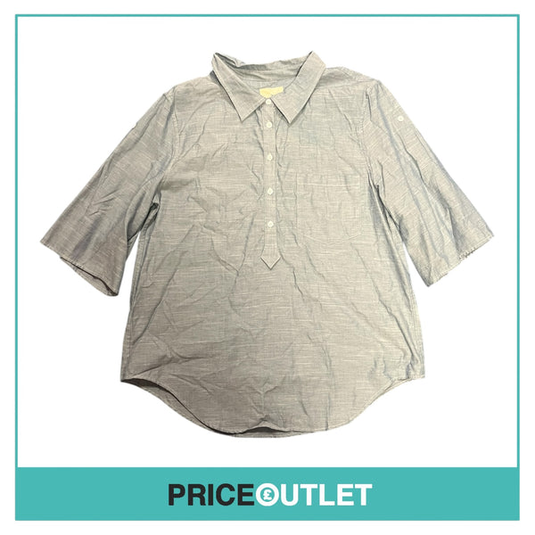 Boy. by Band of Outsiders - Blue Short Sleeve Smock Shirt - Size 3 - BRAND NEW WITH TAGS