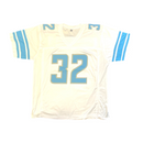 D’Andre Swift - Detroit Lions Signed Jersey in White & Blue- Size XL - JSA Certified