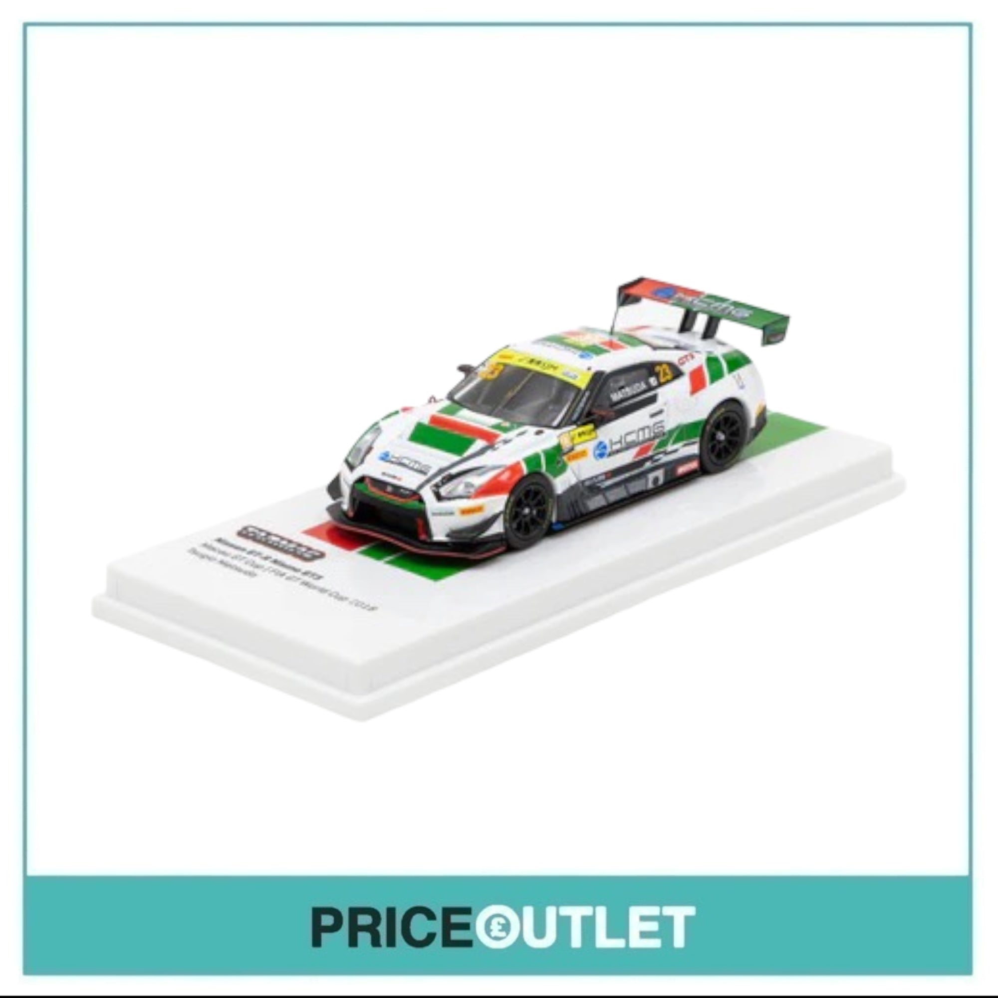 Tarmac Works - Nissan GT-R Nismo GT3 Premium Scaled Model Car - Slightly Damaged Box