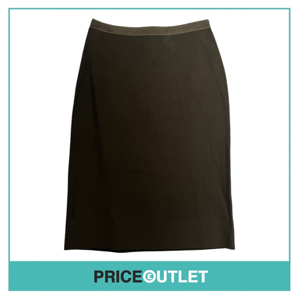 Boudicca - Black Jersey Pencil Skirt - Size 8 - BRAND NEW WITH TAGS
