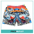 Fifteen & Half - Multicoloured Print Beach Shorts - Size S - BRAND NEW WITH TAGS