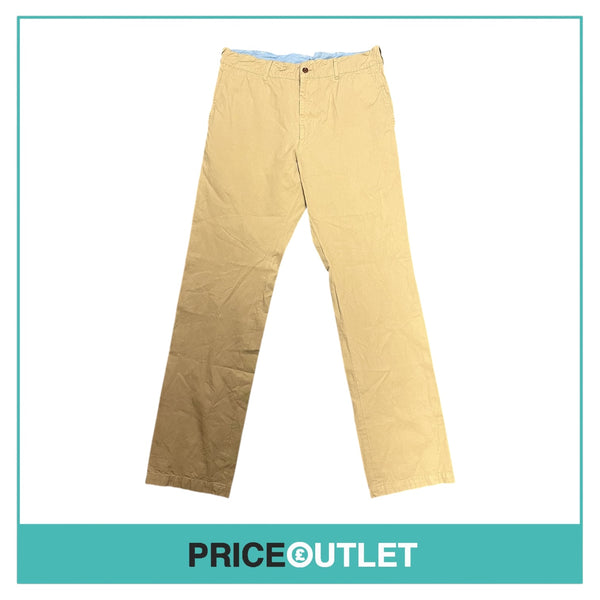Comme des Garçons Homme - Mens Beige Straight Leg Trousers - Size M - BRAND NEW WITH TAGS