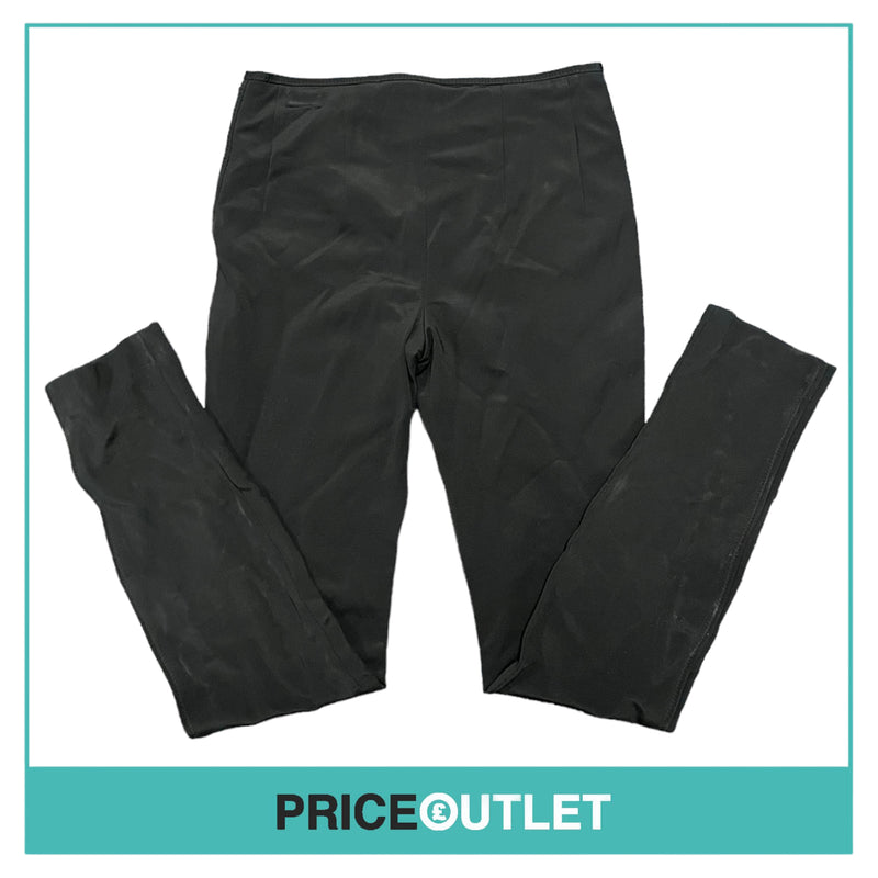 Lanvin - Black Stretch Trousers with Side Zip - Size 40 - BRAND NEW WITH TAGS