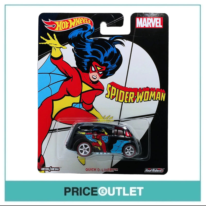 Hot Wheels Marvel - Spider-Woman Quick D-Livery